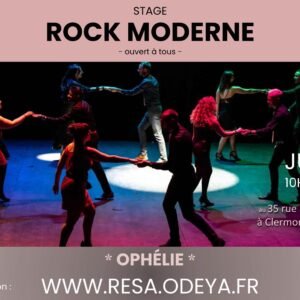 Stage de Rock moderne Clermont Ferrand